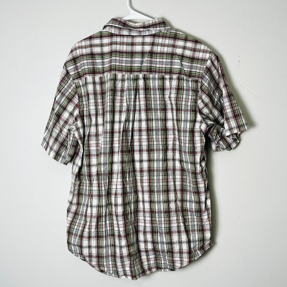 Ecko Unltd. XL Plaid Button Down Shirt Y2k Outdoorsy Casual Lightweight Skater - Picture 2 of 10